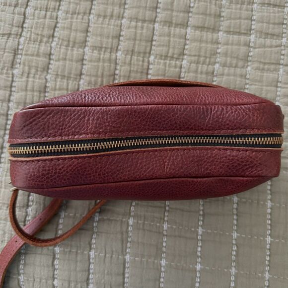 NWOT Portland Leather Goods Toaster Bag in Nutmeg Academia Boho Chic Cottagecore - Picture 7 of 8